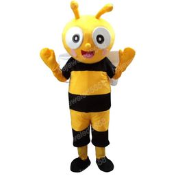 Bee Halloween Mascot Clothing walking cartoon Apparel Halloween Christmas Birthday party dress