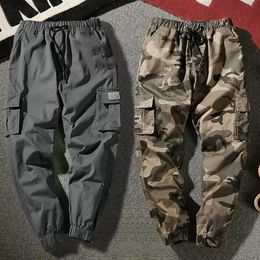 Joggers Cargo Pants Men Harem Multi-Pocket Camouflage Man Cotton Sweatpants Streetwear Casual Plus Size Trousers M-7XL324m