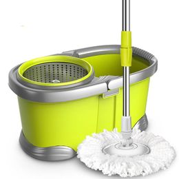 Buckets 5 Years Warranty Mrs Rotary Mop Bucket Hand Wet And Dry Dual-use Household Dehydration2679