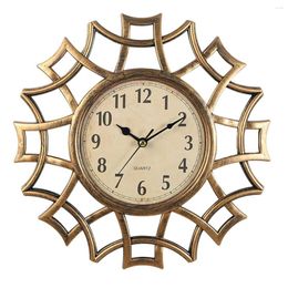 Wall Clocks SENYURI Retro Clock 10'' Classic Vintage Battery Operated Bronze Analogue For Kitchen Living Room Bedro