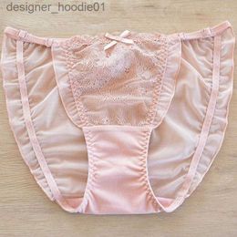 Women's Panties Women's Panties Womens White Lady Sexy Briefs With Lace Pink Lingeres Girl's Panty Women Underwear Accept Mix Order 5pcs/Lot L230915