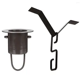 Garden Decorations Metal Decor Rain Chain Drainer Supplies Parts Downspouts Aluminum Alloy Accessory Cup