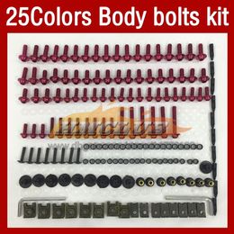 25Colors Fit ALL bikes Motorcycle Complete Fairing bolts Full Screw Kit For HONDA KAWASAKI SUZUKI YAMAHA DUCATI Agusta Aprilia BMW238h