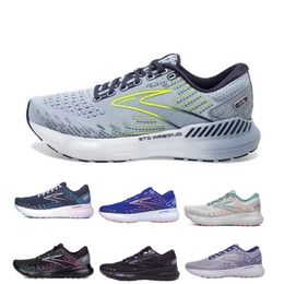 Brooks Glycerin GTS 20 unisex Running Shoes Women and men Sneaker Tennis shoe New Walking Sports Products from Global footwear Suppliers Peacoat Ocean 5.5-12