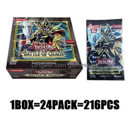 New Japanese Yuh Collection Rare Cards Box Yu Gi Oh Sky Dragon Game Hobby Collectibles Holder For Child Gift Toys Drop Delivery Dhbpi