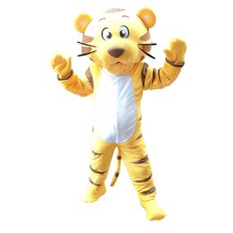 Costumegin Tiger Mascot Clothing walking cartoon Apparel Halloween Christmas Birthday party