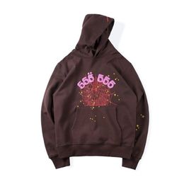 Young Thug Pink Sp5der 555555 Men Women Hoodie Spider Net Sweatshirt Spider Web Graphic 555555 Sweatshirts Pullovers Hoody337b