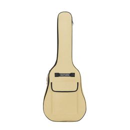 Storage Bags Guitar Bag Padded Waterproof Double Straps Case 40 41 Inch 600D Oxford 5 Mm Acoustic Gig For Guitars245v