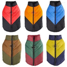 Dog Apparel Waterproof Pet Coat Jacket Winter Warm Clothes Chihuahua Clothing Puppy Costume Padded Vest Zipper Cat