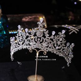 Crown Tiara YallFF Prom Queen Crown Quinceanera Pageant Crown Princess Rhinestone Crystal Bridal Crowns Tiaras for Women331K