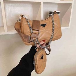 super low Fashion fashion mother and son texture Chain Hand single shoulder bag code 57