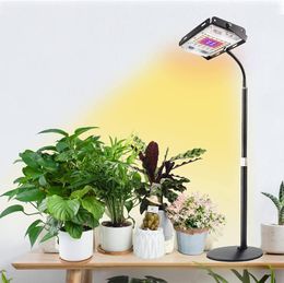 Grow Lights Desk Light Full Spectrum Table Top Stand Plant IR-UV Included LED For Indoor Plants