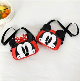 Mini coin purse fashion girls crossbody handbag cartoon baby message shoulder bags