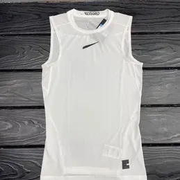 Basketball Sports Vest Men's Summer Thin Fitness Running Football Track and Field Hurdle Training Bottoming Shirt Quick-Drying
