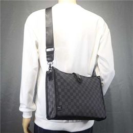 Cheap 80% Off Threebox New Trend Crossbody Backpack Casual Plaid Men's Shoulder Bag Business Fashion Cross bag code 899