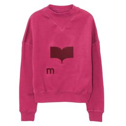 Üst Isabelle Marant Sweater Kadın Tasarımcı giyinti kadın kapüşonlu moda pamuk sweatshirt yeni sokak kıyafetleri kapüşonlu sevimli genç uzun kollu kazak rahat 284