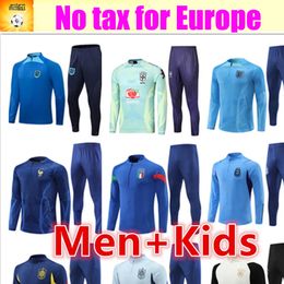 22 23 ENGLANDS football tracksuit soccer training suit jacket set kids mens national team tracksuits jogging sets survetement foot chandal tuta