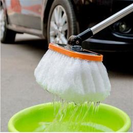 Car wash mop brush special cleaning set long handle telescopic soft wool foam automotive supplies household brush tools213e