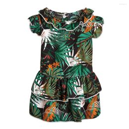 Dog Apparel Puppy Dress Beautiful Summer Kitty Clothes Outfits Press Buckle
