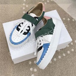 Little White Shoes Lace-Up Thick Bottom Genuine Leather BotaWinter Casual Flats Concise Round Toe Women Shoes Feminina 35-40