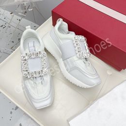 Designer Brand Trainer's Shoes Women Flats Round Toe Thick Sole Casual Mesh Sneakers Tennis Shoes Lazy Loafers Shoes Women
