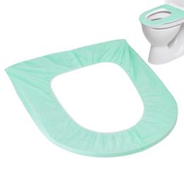 Toilet Seat Covers Cushion Double-layer Thickened Portable Non-woven Travel Mats For Camping Outing El