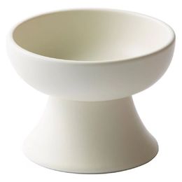 Pet ceramic bowl Japanese style tall cat bowl Ceramic cat food set Neck protection cat food basin Container
