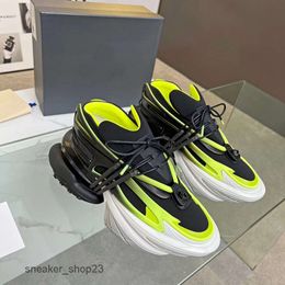 Couple Dad Balmaiin Designer Shoes Sneaker Style Sports High Quality Uncle Balman Space Women's Spaceship Thick Soles Elevated Casual Men's Top Quality Vp0g