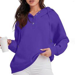 Women's Hoodies Womens Oversized Sweatshirts Pullover Artificial Short Velvet Sweaters Long Sleeve Kpop Blouse Tops Streetwear