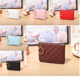 Fashion Pattern Pu Leather Coin Purse Mini Change Purses Women's Wallets Card Holder Zipper Pouch Key Pocket Case DF273