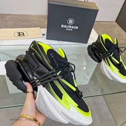 Style Spaceship Sneaker Balmaiin Fashion Ins High-end Foreign Designer Versatile Comfortable Super Soft Casual Top Quality Shoes Mens 3067