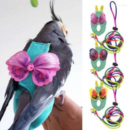 Other Bird Supplies Parrot Harness Elastic Shoulder Strap Flight Suit Leak-proof Flying Vest Diaper Clothes