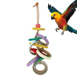 Other Bird Supplies Parrot Chewing Toy Chew Toys Climbing Blocks Colorful Small Animal Macaw Gifts