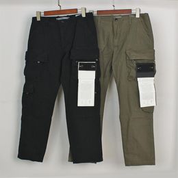 20SS Mens Designer Pants Ghost Piece Smock Anorak Cottom Splicing Pants Men Women Coats Fashion Multifunctional pocket pants D1H48260d