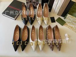 Dress Shoes Curl Cut Women Solid Black Patent Pointy Toe High Heel Shoes Elegant Chic Stiletto Pumps Colors