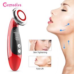 Face Care Devices Led Facial Massager Skin Rejuvenation Mesotherapy Radio Frequency Photon Lifting Tighten Wrinkle Removal Tool 230915
