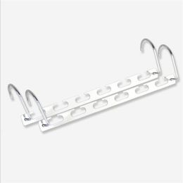 4PCS Magic Hangers Closet Space Saving Hangers Wardrobe Clothing Hanger Organiser Heavy Chrome Hangers Updated Hook280Y