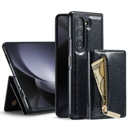 Leather Magnetic Wallet Phone Cases For Samsung Galaxy Z Fold5 Fold4 Fold3 Galaxy Note20 S20FE S21 S22 S23 Plus S23Ultra