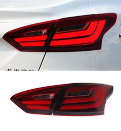 Car Styling Taillight For Ford Focus Sedan 2012-2014 Modified LED Light Guide Running Lights Brake Turn Signal Lights