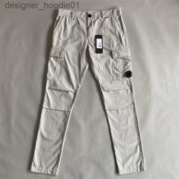 Men's Pants Newest Garment Dyed Cargo Pants One Lens Pocket Pant Outdoor Men Tactical Trousers Loose Tracksuit Size M-XXL CP L230915