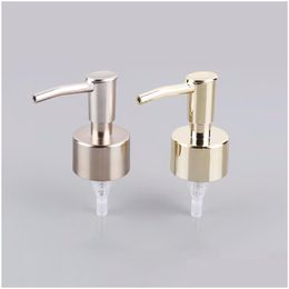 Liquid Soap Dispenser 28/400 Uv Plated Lotion Pump Stainless Steel Jar Countertop El Bathroom Accessories Household Tool Drop Delivery Dh5Wb