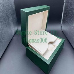 Factory Supplier High Quality Green Box Papers Gift Watches Boxes Leather Bag Card For 116610 116660 116610LV 116613 116500 Watch 279M