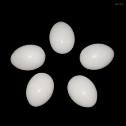 Other Bird Supplies 10 Pcs Plastic Lifelike Simulation Eggs Pigeon Quail Fake Egg Aviculture Tools Nest Hatching