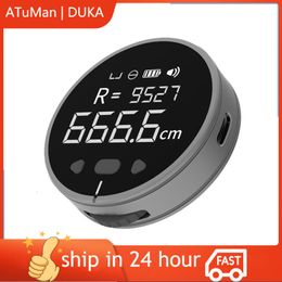 Tape Measures DUKA ATuMan Q Electric Ruler Distance Metre Tape HD LCD Screen Ruler Tools Tape Measure Curve Irregular Object 230914