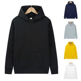 Spring Autumn Hot Sale Casual Hoodies Men Women Daily Sports Hooded Sweatshirts Gym Home Comfortable Solid Colour Fashion Sweater