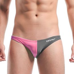 Whole-2016 Novelty Men Swimwear Swim Brief Low Waist Male Gay Sexy Bikini Swimsuit for Beach Surf Board Swimming Pool Swim Wea303F