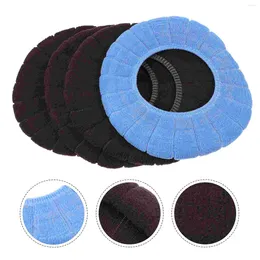 Toilet Seat Covers 4 Pcs Mat Portable Foldable Pads Colour Contrast Accessories Maternity Mats Acrylic Washable Cushions Travel