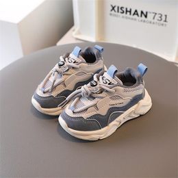 Sports outdoor children's sports shoes toddler boys and girls casual breathable mesh fashion school running shoes