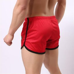 Underpants Men Shorts Male panties breathable lacing casual lounge shorts quick drying plus size boxershorts Arro pants Sports203S