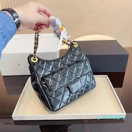 Fashion Designer Bags Shoulder Women Crossbody Tote Bag Leather Purse Handbags Ladies Metal Chain Messenger Gold Coin Handbag